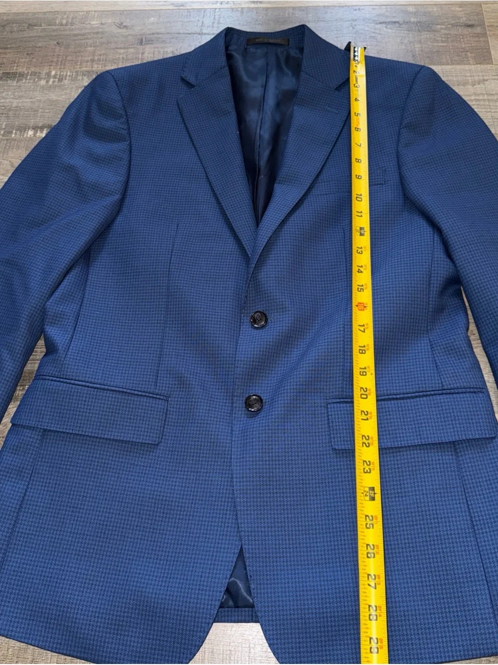 Calvin Klein slim fit Men's Blue Two-Button Blazer size 40R